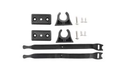 Deluxe ParkNPole Clip Kit With Anti-Pivot Mounting Base And Security Straps