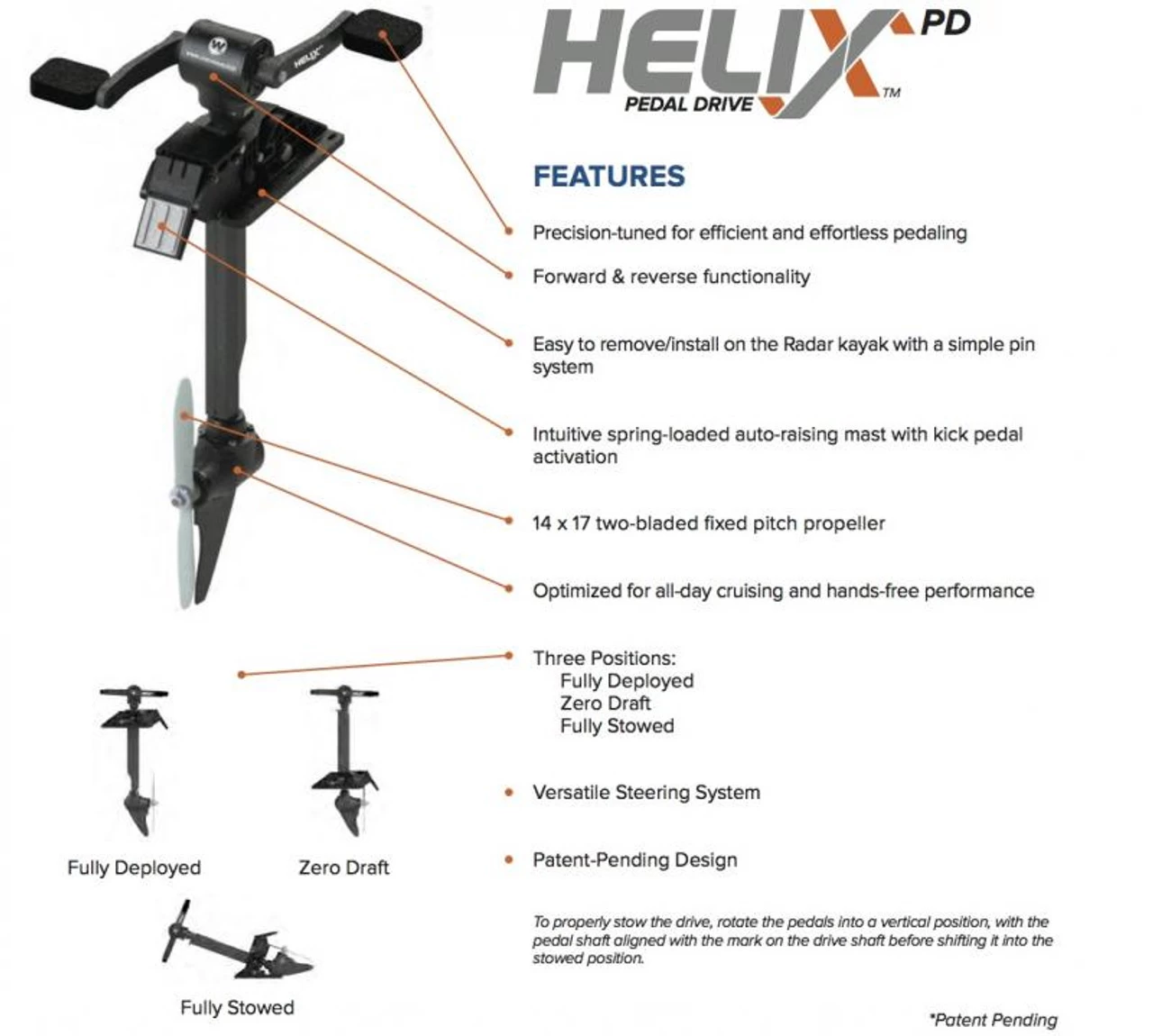 Helix PD™ Pedal Drive For Radar - Image 2